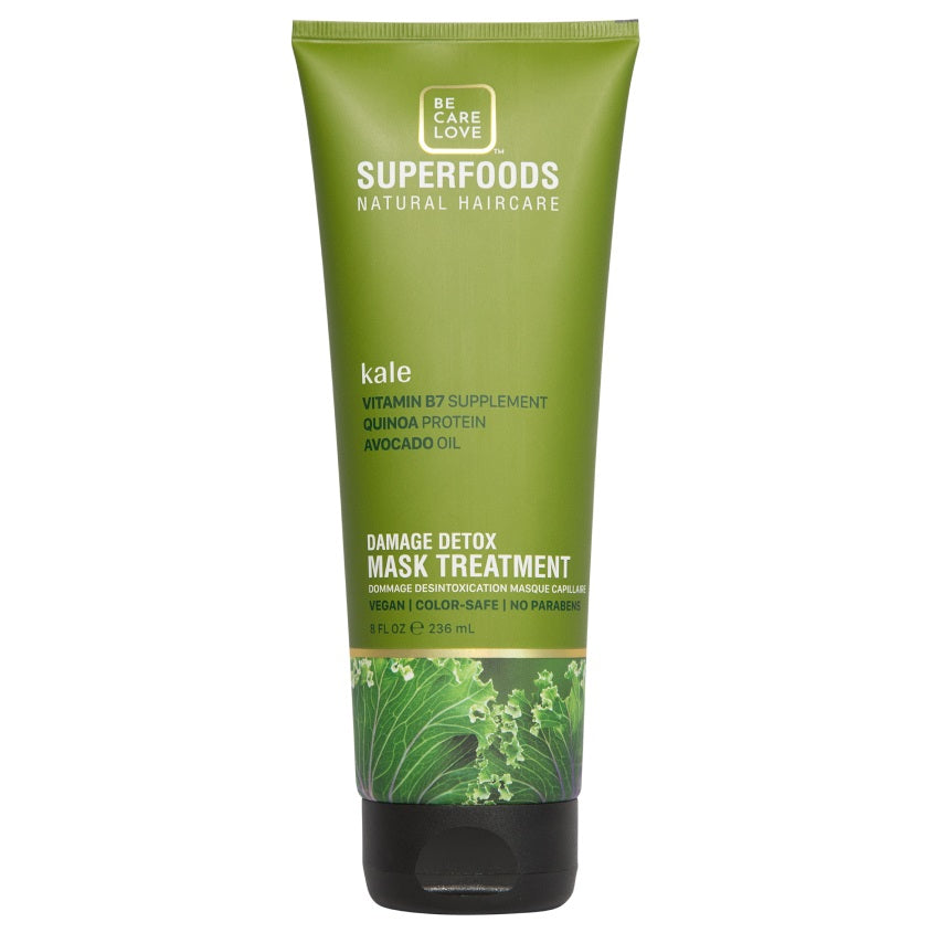 BE CARE LOVE SUPERFOODS DAMAGE DETOX MASK TREATMENT 236ML – شراء أونلاين