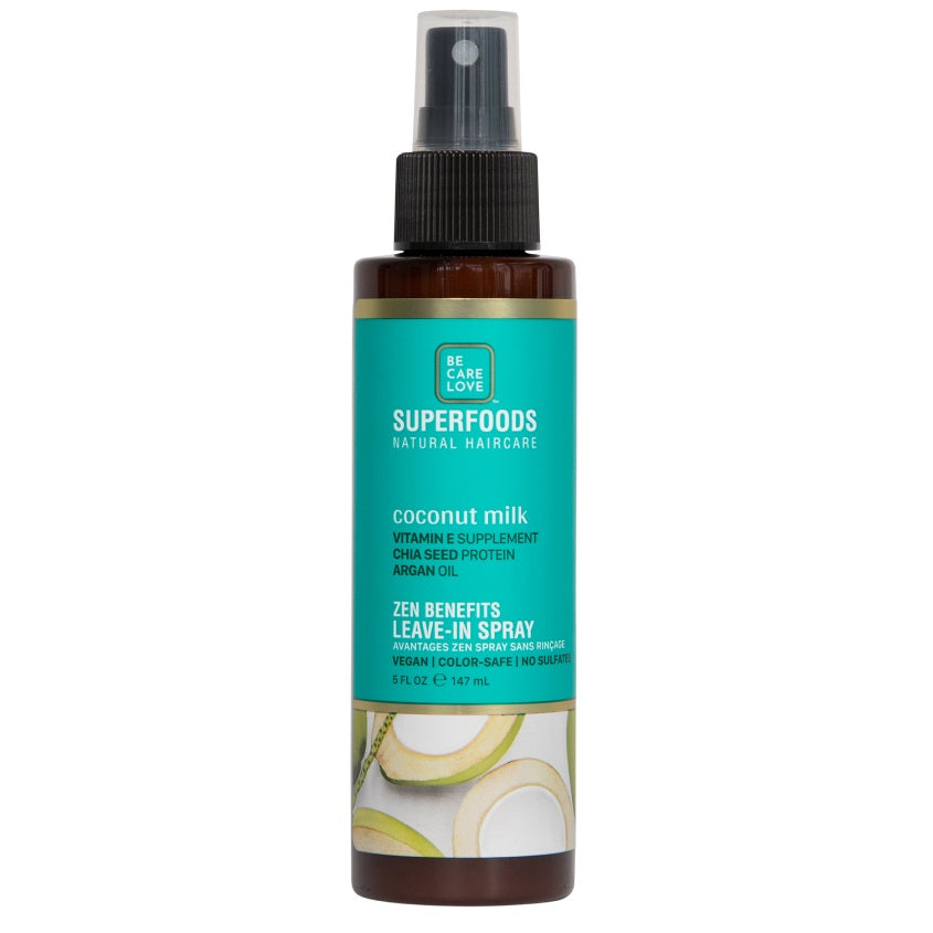 BE CARE LOVE SUPERFOODS ZEN BENEFIT LEAVE-IN SPRAY 147ML