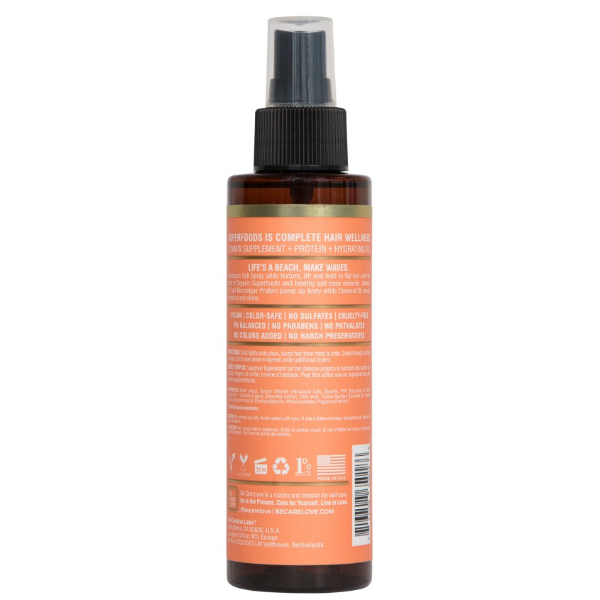 BE CARE LOVE SUPERFOODS MAKE WAVES SALT SPRAY 147ML