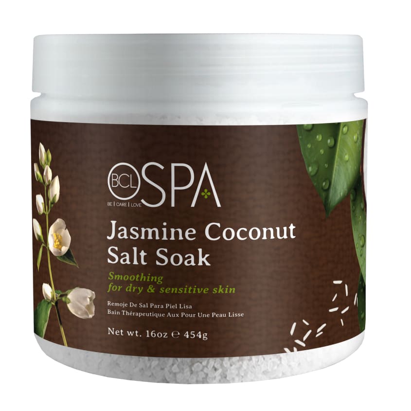 BE CARE LOVE JASMINE COCONUT SALT SOAK 454G