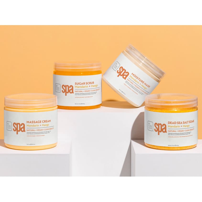 BE CARE LOVE SUGAR SCRUB MANDARIN + MANGO 454G