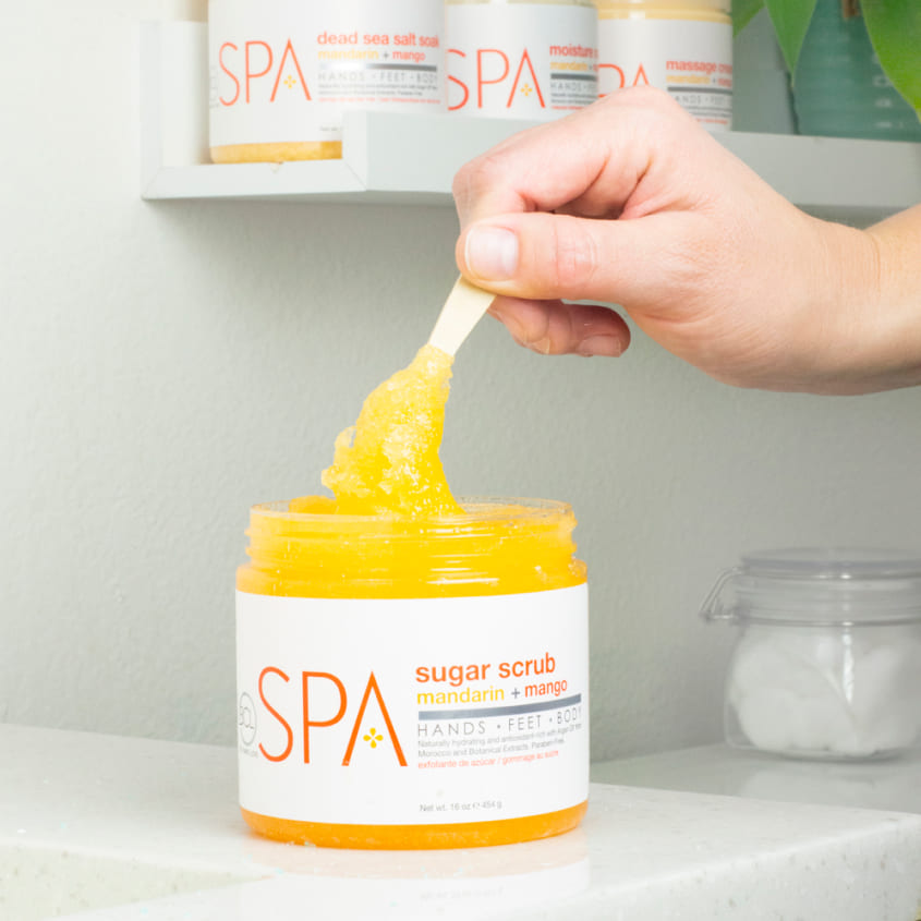BE CARE LOVE SUGAR SCRUB MANDARIN + MANGO 454G – buy online