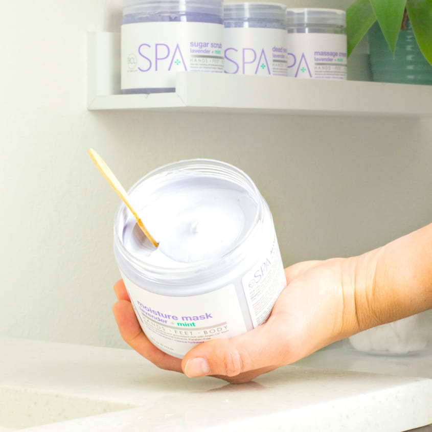 BE CARE LOVE MOISTURE MASK LAVENDER + MINT 473ML – شراء أونلاين
