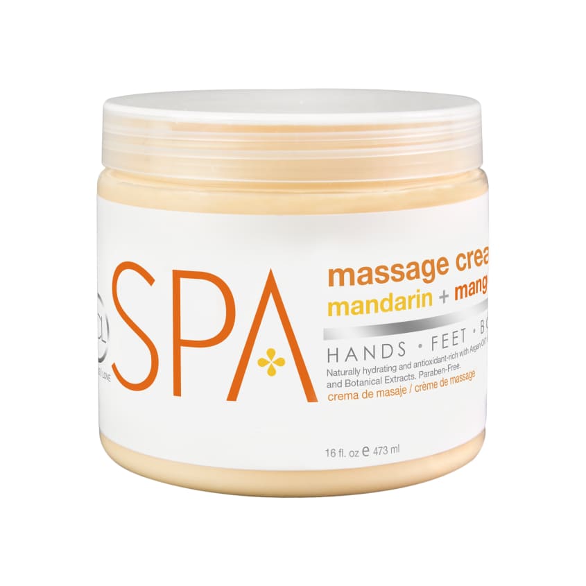 BE CARE LOVE MASSAGE CREAM MANDARIN + MANGO 473ML – online store