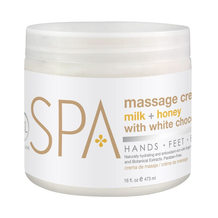 Body care products MASSAGE CREAM MILK + HONEY WITH WHITE CHOCOLATE 473ML