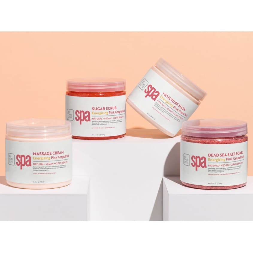 BE CARE LOVE MASSAGE CREAM PINK GRAPEFRUIT 473ML – buy online