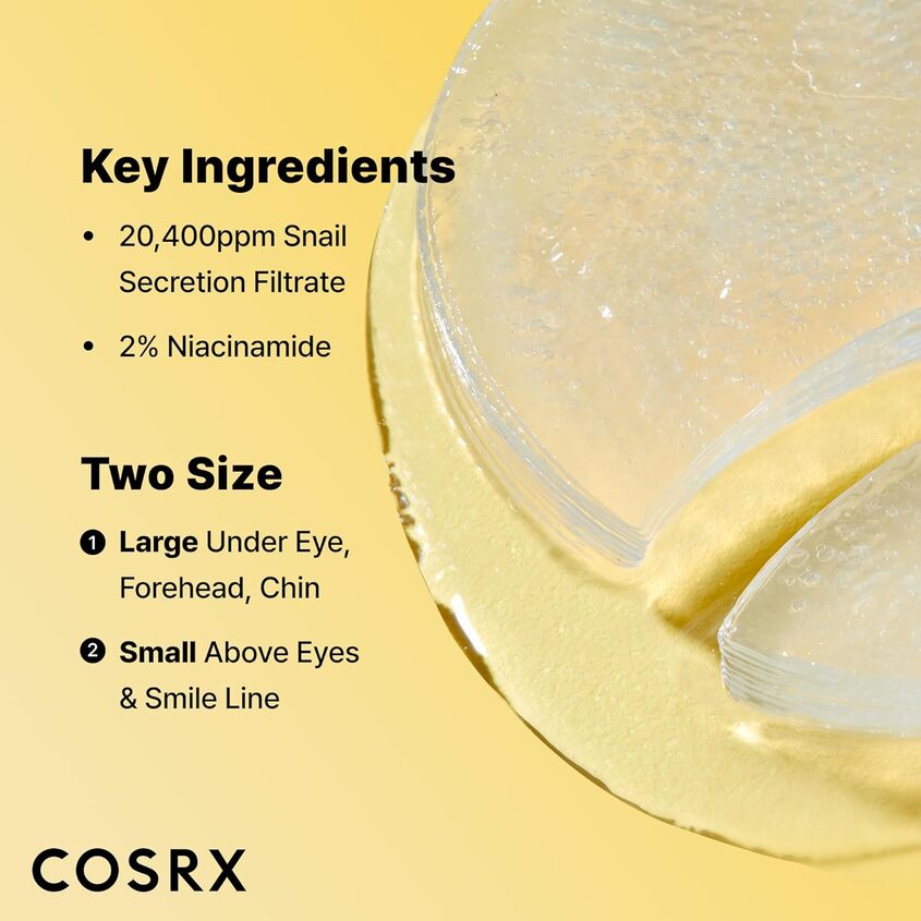 COSRX ADVANCED SNAIL HYDROGEL EYE PATCH 60EA – photo 7