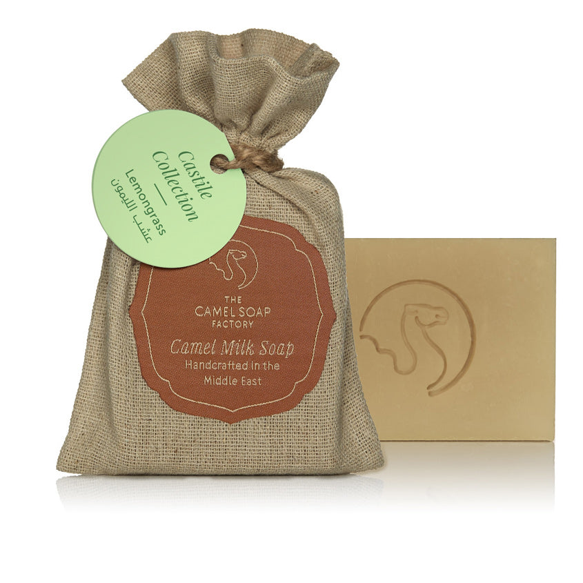 THE CAMEL SOAP FACTORY CASTILE COLLECTION - LEMONGRASS 95G