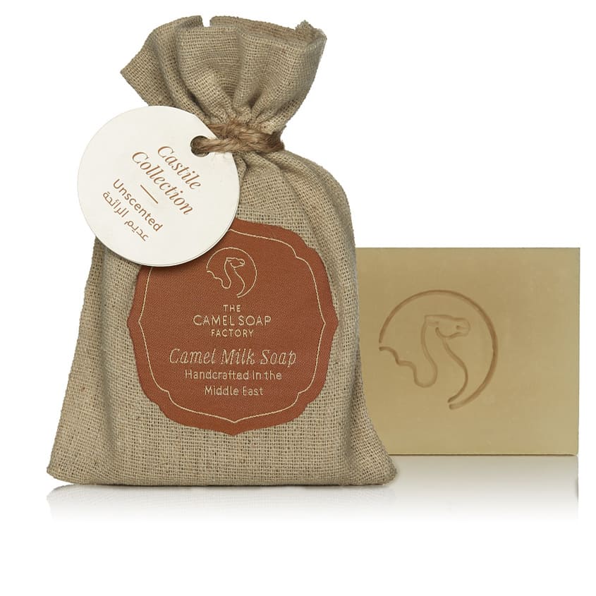 THE CAMEL SOAP FACTORY CASTILE COLLECTION - UNSCENTED 95G