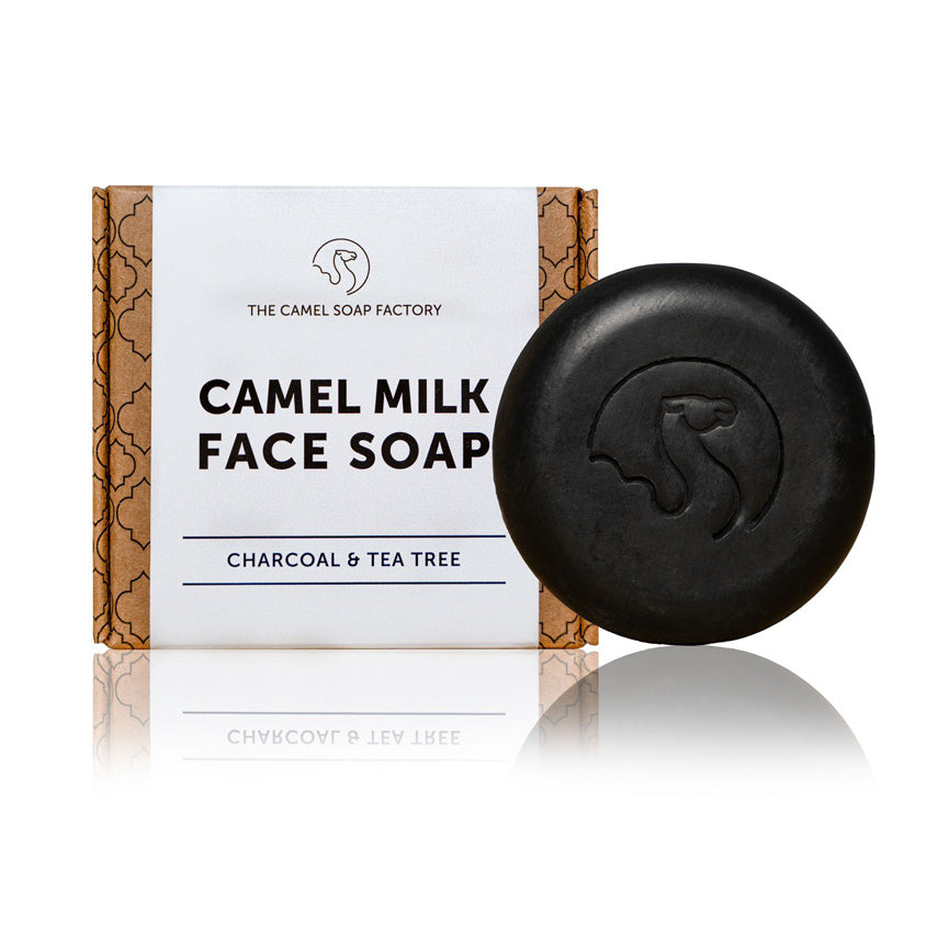 THE CAMEL SOAP FACTORY FACIAL COLLECTION - CHARCOAL AND TEA TREE 115G