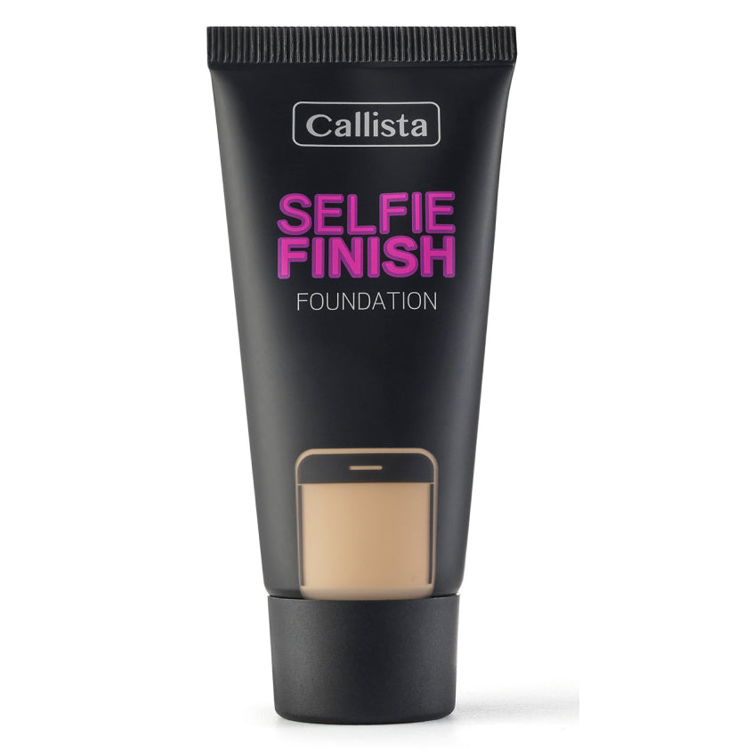 CALLISTA SELFIE FINISH FOUNDATION 121 PORCELAIN 25ML