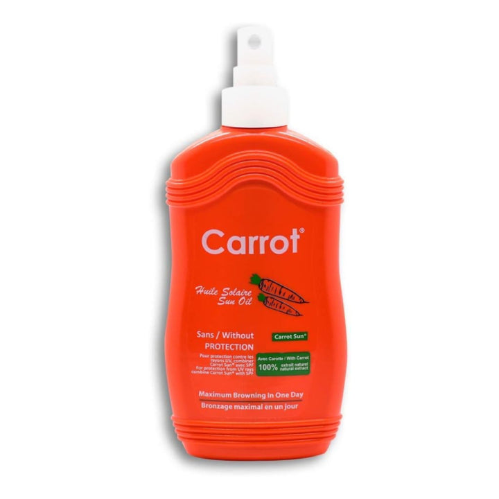 Carrot Sun Bottle Spray Tanning Oil