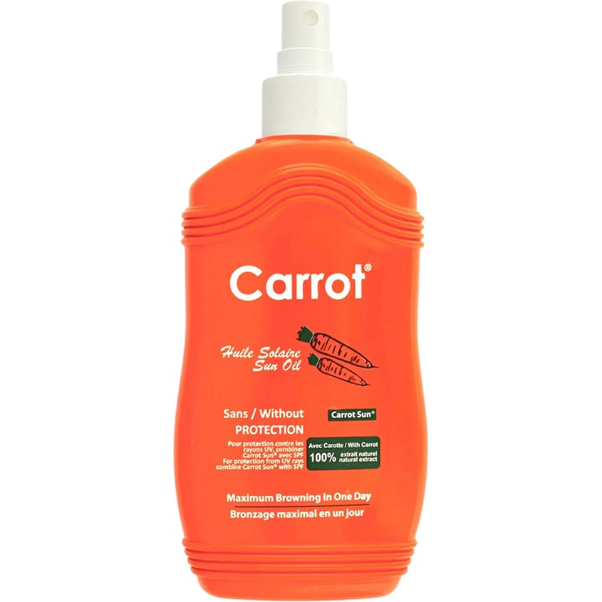 CARROT SUN BOTTLE SPRAY TANING OIL, 200ML
