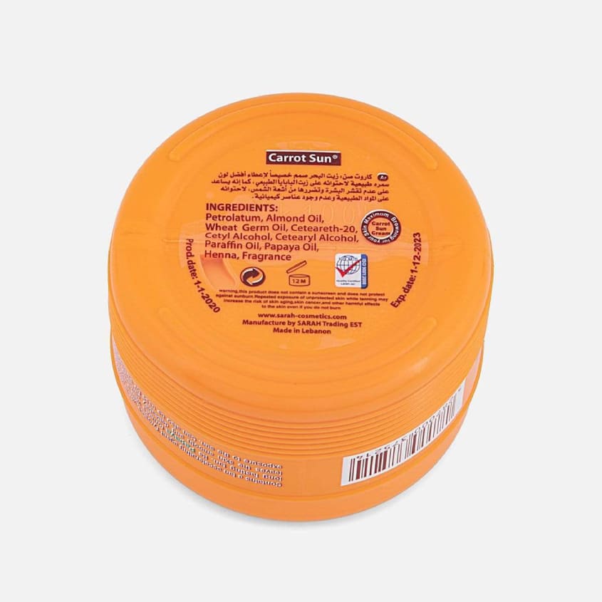 Papaya Sun Jar Tanning Cream