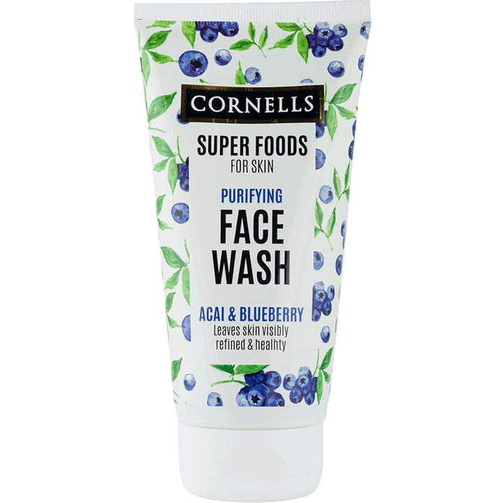 Cleansing mousses CORNELLS ACAI &BLUEBERRRY FACIE WASH FOR SKIN 150ML