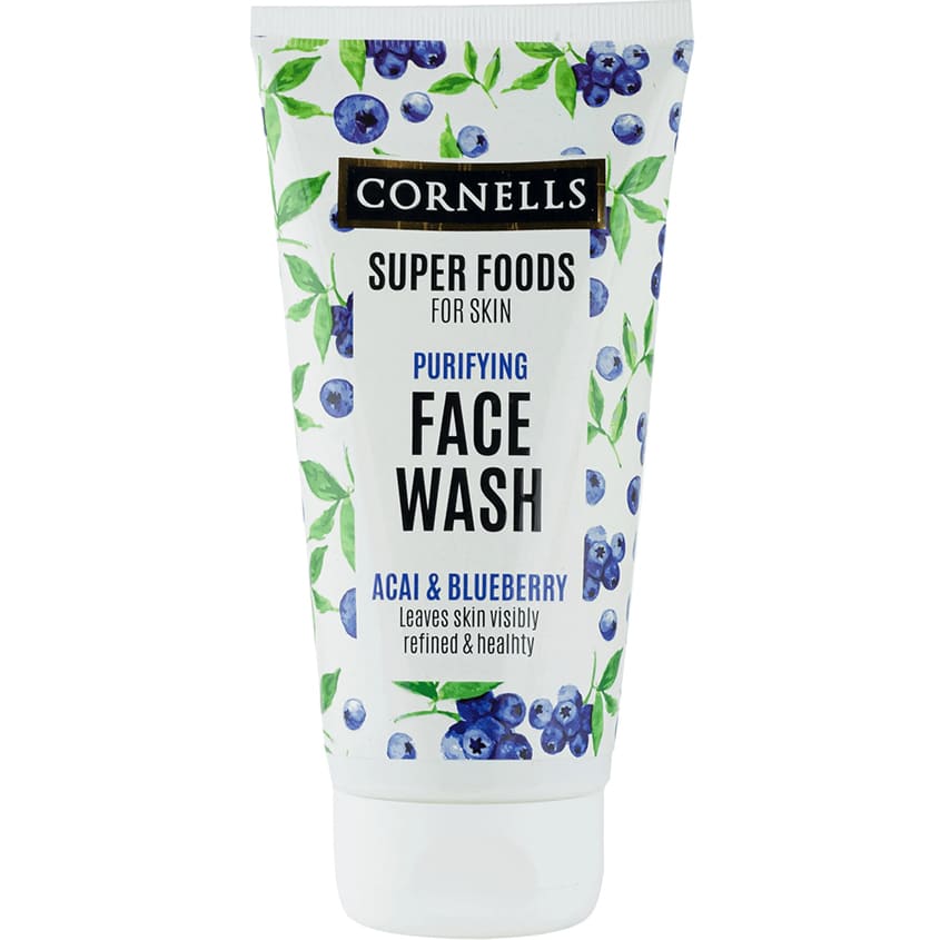 CORNELLS ACAI &BLUEBERRRY FACIE WASH FOR SKIN 150ML