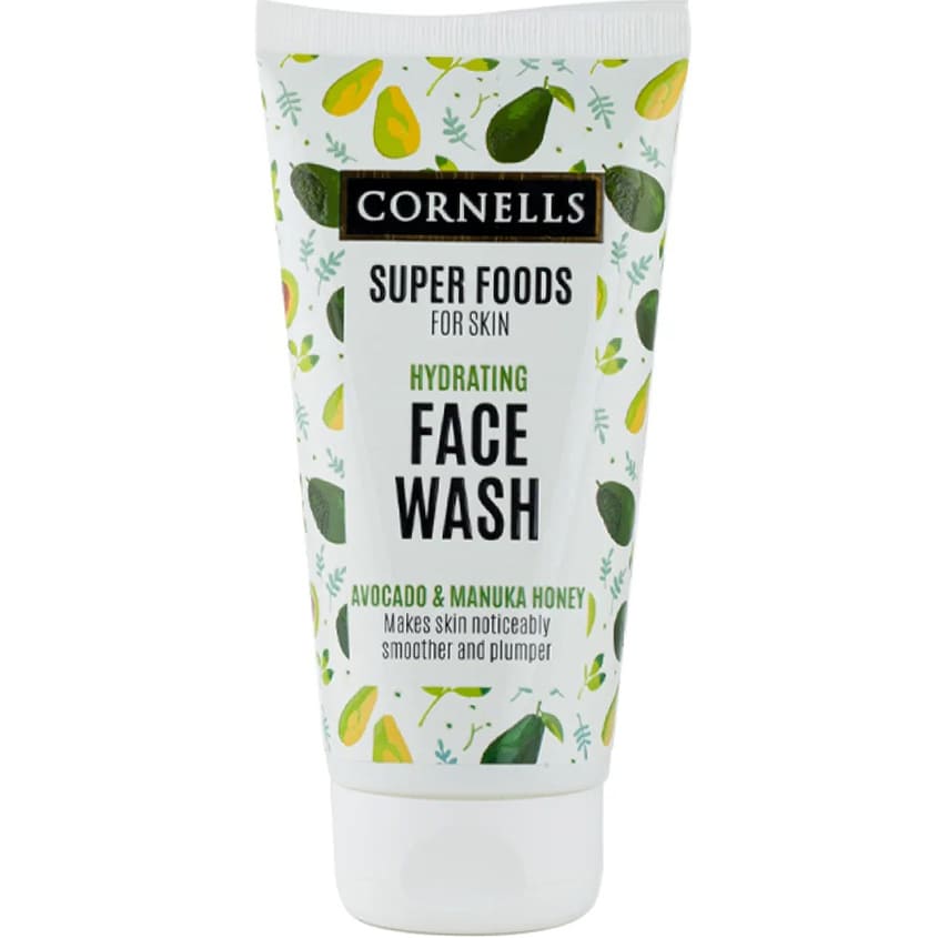 CORNELLS AVOCADO & MANUKA HONEY FACE WASHFOR SKIN 150ML