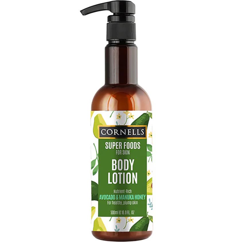 CORNELLS AVOCADO & MANUKA HONEY BODY LOTIONFOR SKIN  500ML