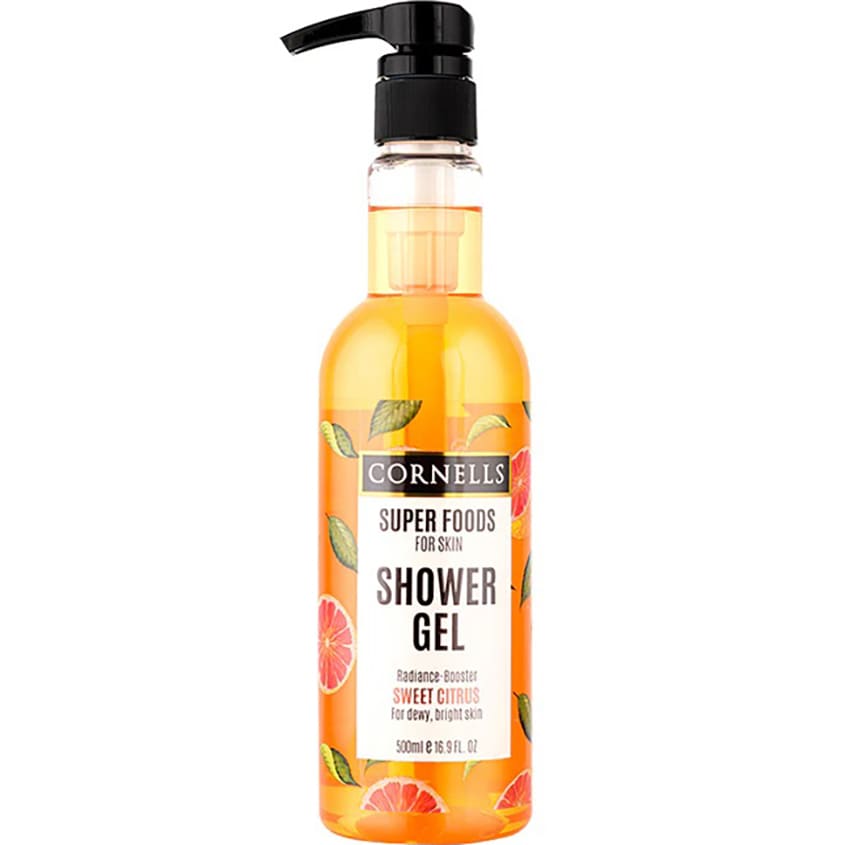 CORNELLS SWEET CITRUS SHOWER GEL FOR SKIN  500ML