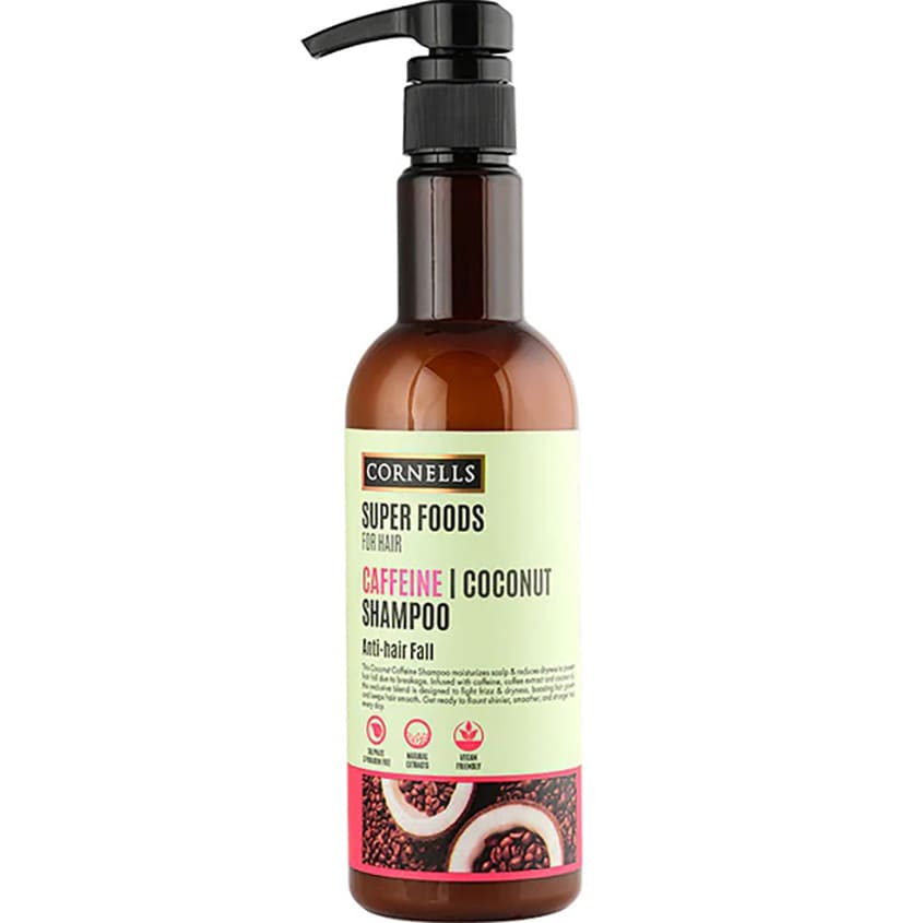 CORNELLS CAFFEINE / COCONUT SHAMPOO  500ML