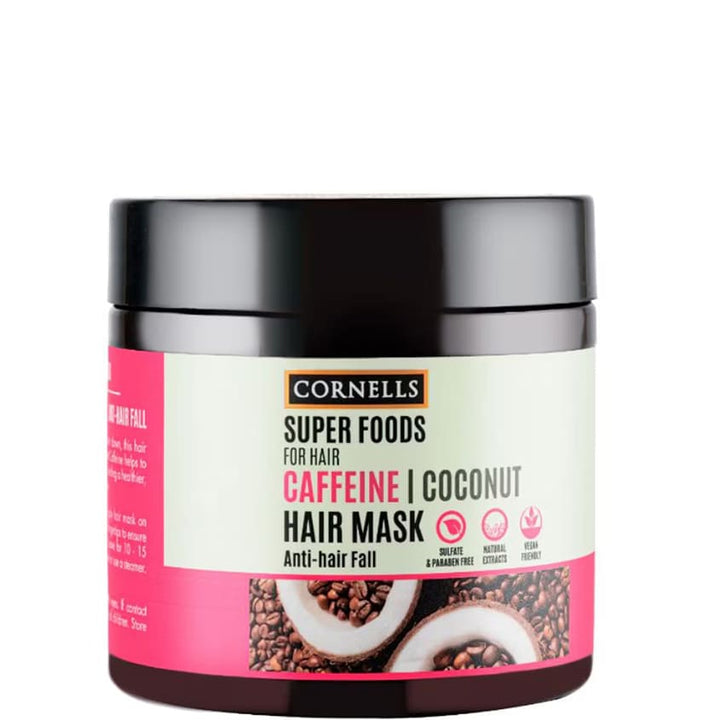 Shampoos and conditioners FOR HAIR CAFFEINE / COCONUT HAIR MASK 475ML