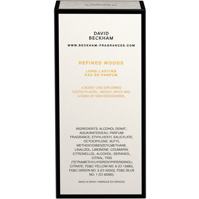 DAVID BECKHAM REFINED WOODS EDP FOR MEN 100 ML – free delivery
