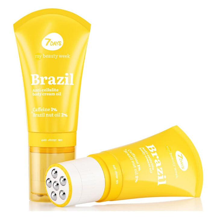 Anti-cellulite Body Cream Oil Caffeine 1% + Brazil Nut Oil 2% Brazil My Beauty Week