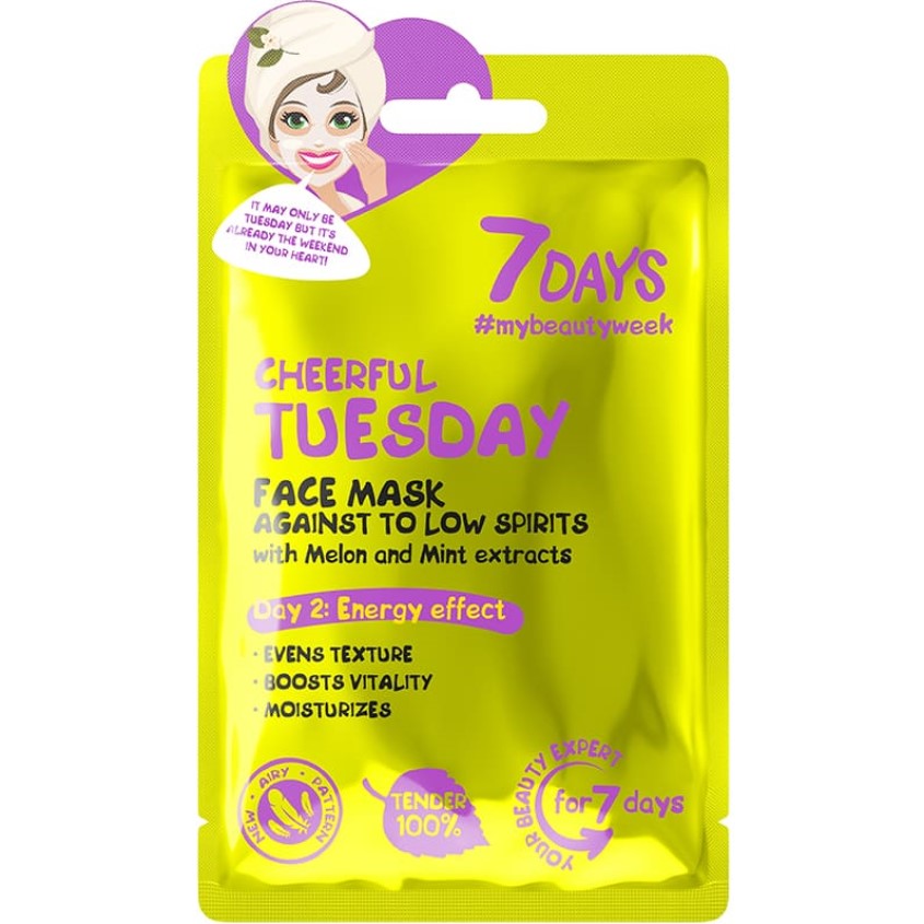 Face Mask Cheerful Tuesday My Beauty Week