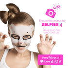 7DAYS FACE MASK PRETTY KITTY REMOVES SIGNS OF TIREDNESS WITH RASPBERRY JUICE AND LAVENDER 28 G – buy online