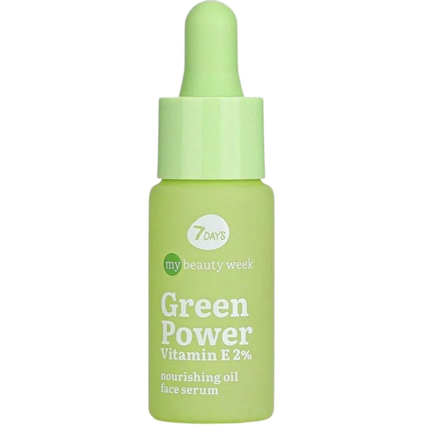 7DAYS GREEN POWER VITAMIN E 2% NOURISHING OIL FACE SERUM 20 ML – buy online