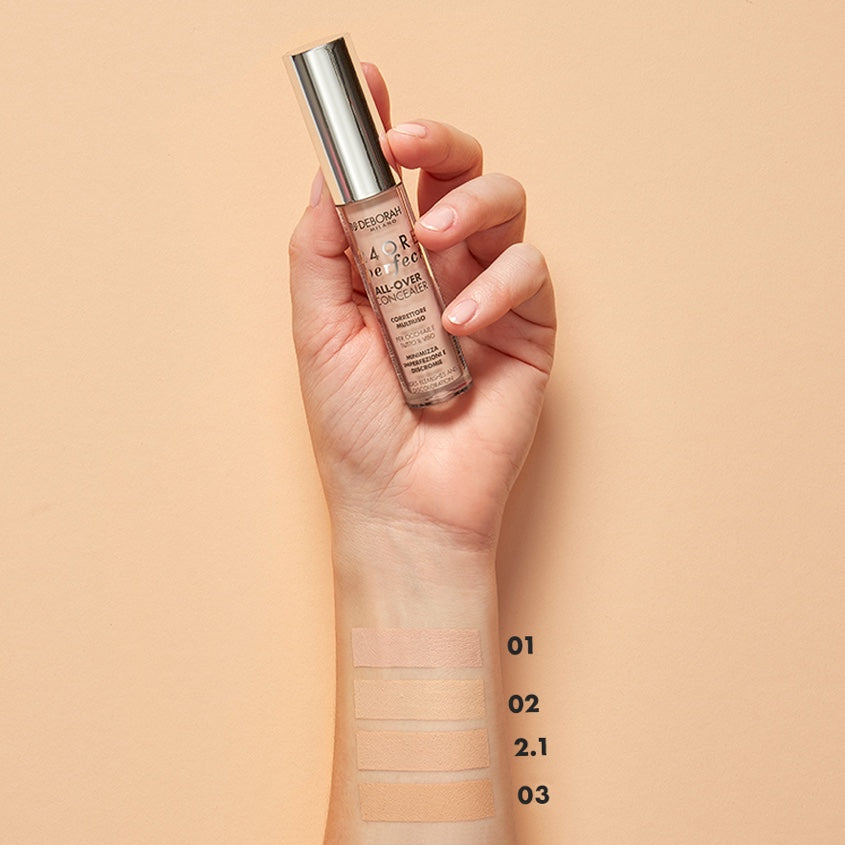 24 ORE PERFECT ALL OVER CONCEALER LONG LASTING WATERPROOF 3.1 NUDE 5,5G