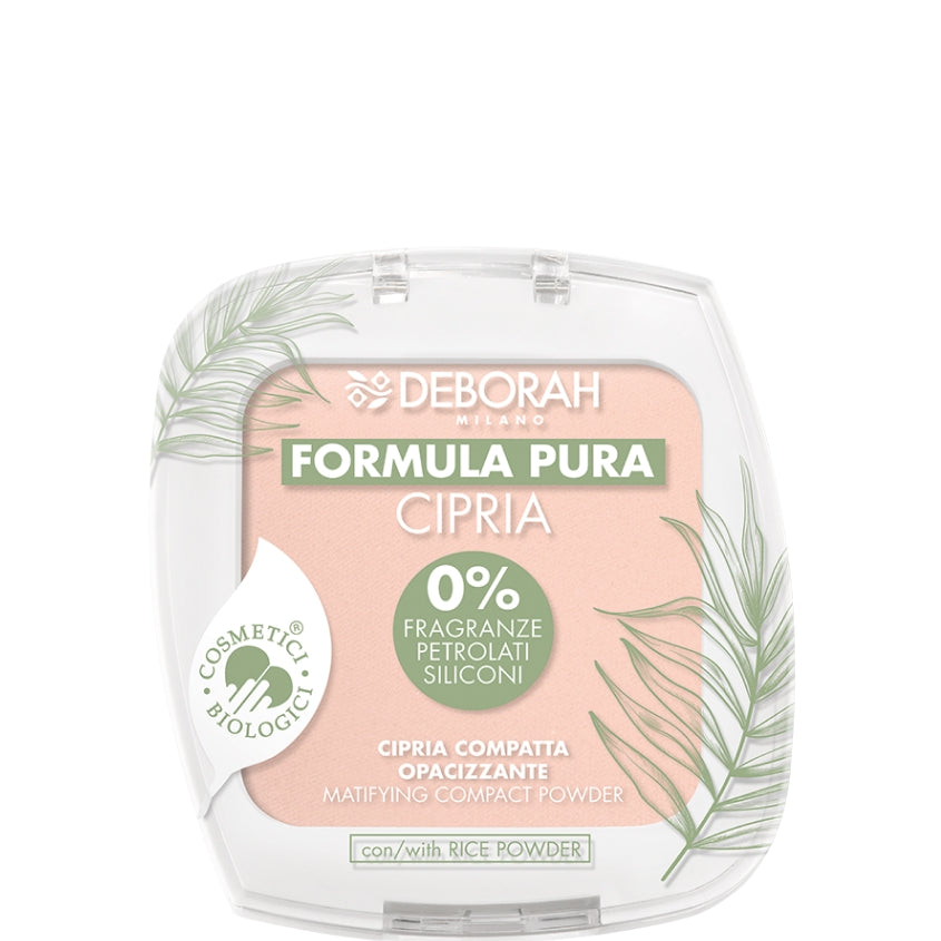 DEBORAH MILANO FORMULA PURA MATIFYING COMPACT POWDER, 03, 9g