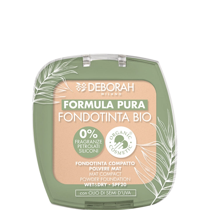 Foundations FORMULA PURA FONDOTINTA BIO TONE: 02 NATURAL 9G