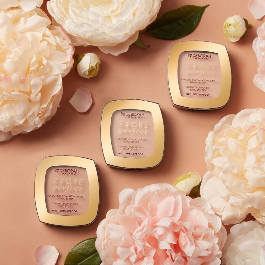 DEBORAH MILANO 24ORE PERFECT COMPACT FOUNDATION SPF20 Compact Face Foundation Powder Shade 06 – photo 5