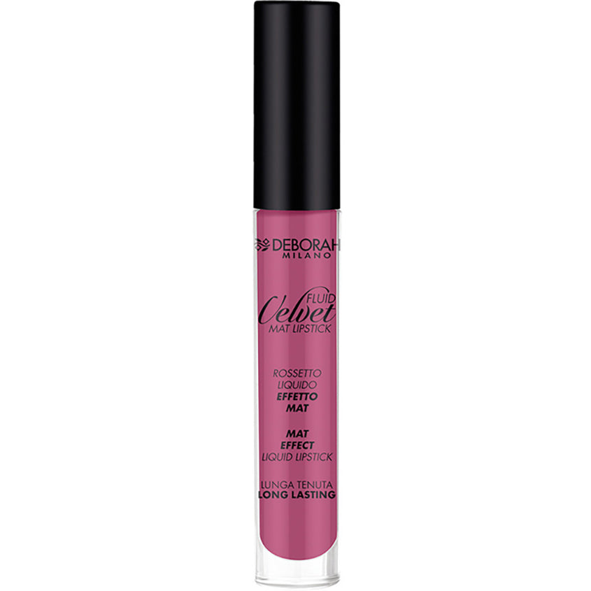 DEBORAH MILANO FLUID VELVET MAT LIPSTICK 29 DEEP ROSE 4,5G