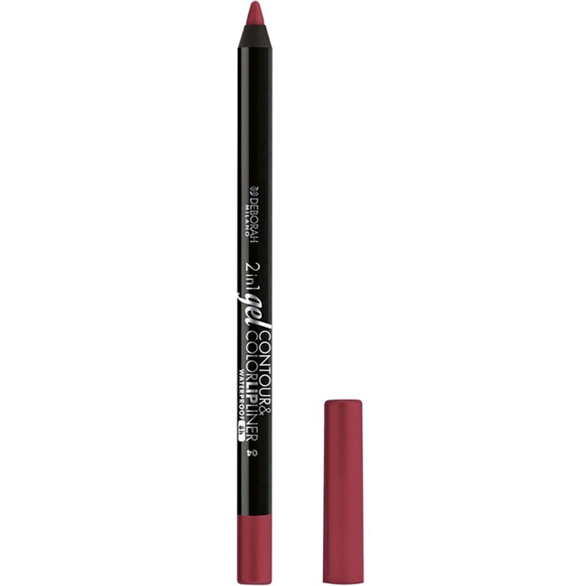 DEBORAH MILANO 2IN1 GEL CONTOUR & COLOR LIPLINER WATERPROOF 04 PLUM ROSE 1,3G – شراء أونلاين