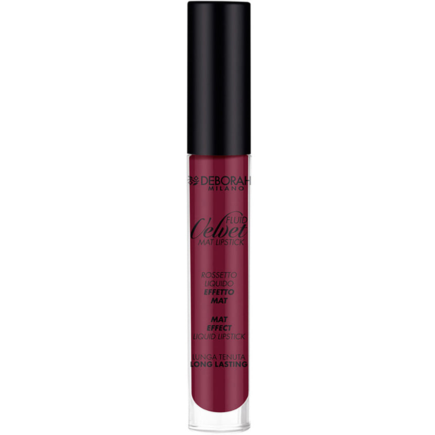 DEBORAH MILANO LIQUID LIPSTICK VELVET MAT 09 PURPLE WINE 8ML – buy online