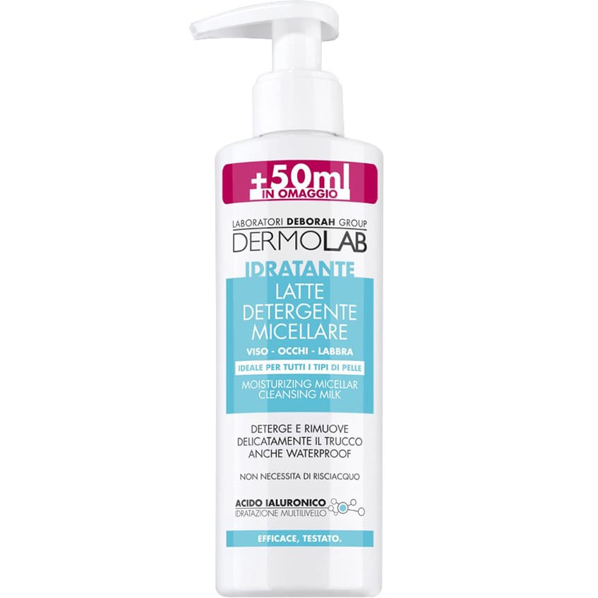 DERMOLAB MOISTURIZING MICELLAR CLEANSING MILK - 250ml