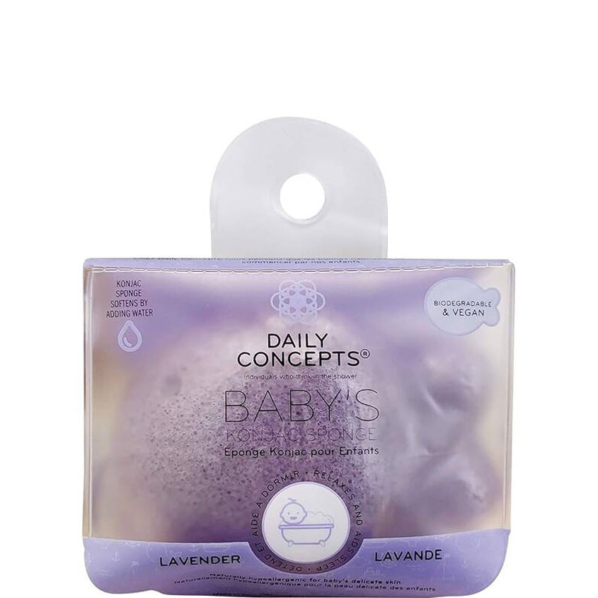 DAILY CONCEPTS BABY KONJAC LAVENDER 1 PC