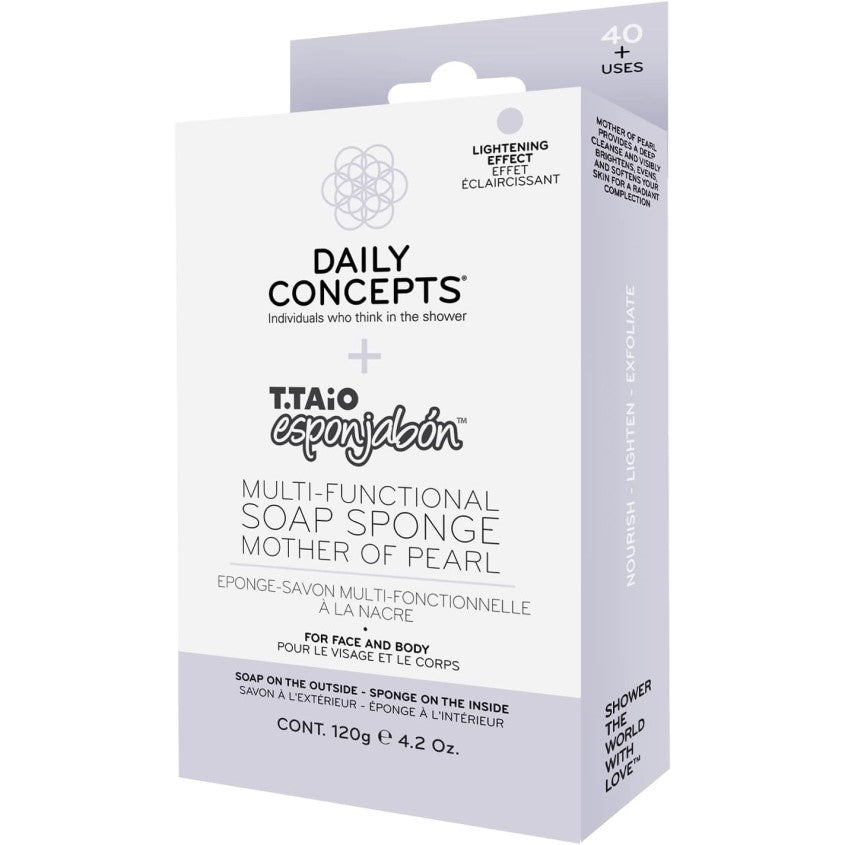 Multi-Functional Soap Sponge Mother of Pearl