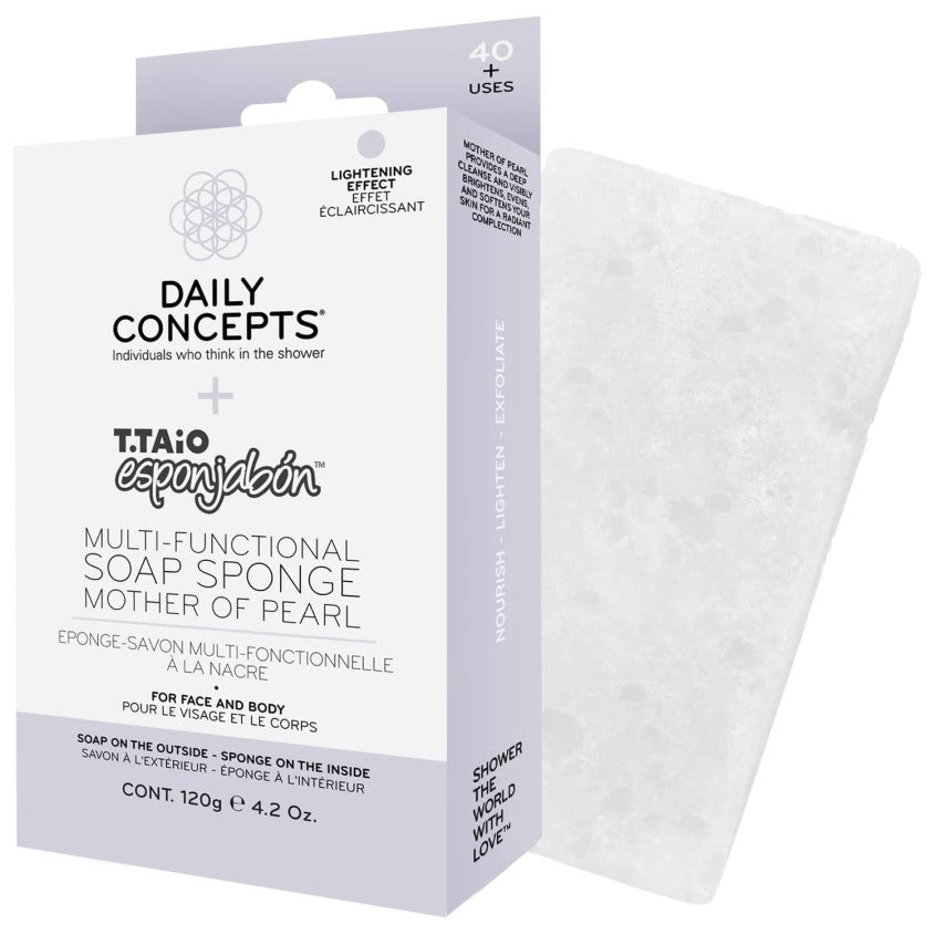 Multi-Functional Soap Sponge Mother of Pearl