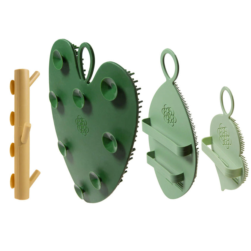 Leaves Of Life Silicone Scrub Set