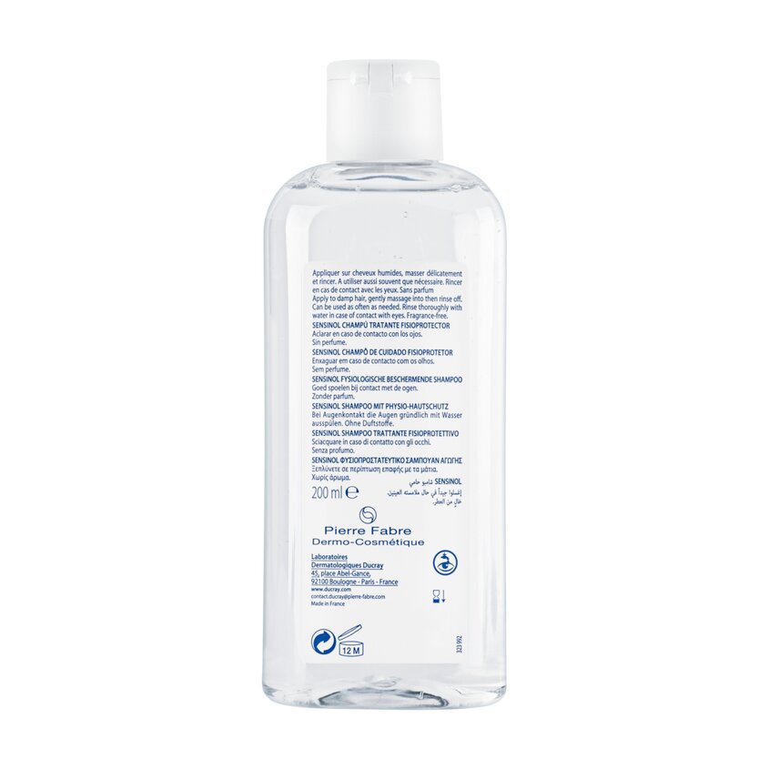 DUCRAY PHYSIOLOGICAL PROTECTIVE HAIR SHAMPOO 200 ML – buy online