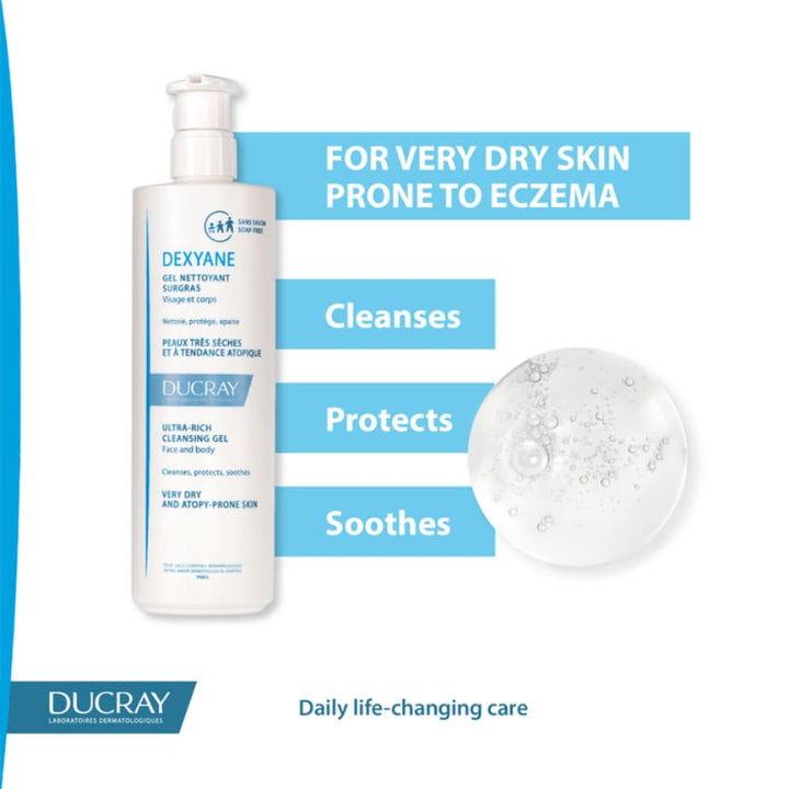 DEXYANE BODY CARE ULTRA-RICH CLEANSING GEL 400 ML