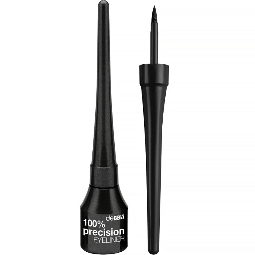 DEBBY 100% PRECISION EYELINER BLACK 3GR