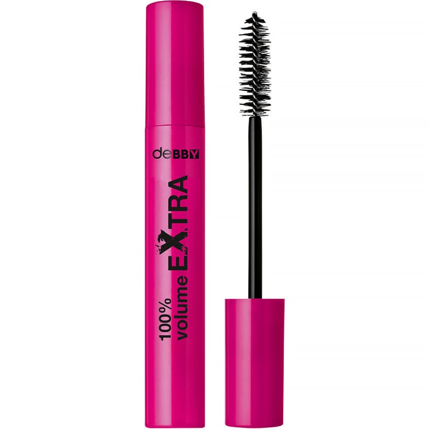 DEBBY 100% VOLUME EXTRA MASCARA BLACK 16ML