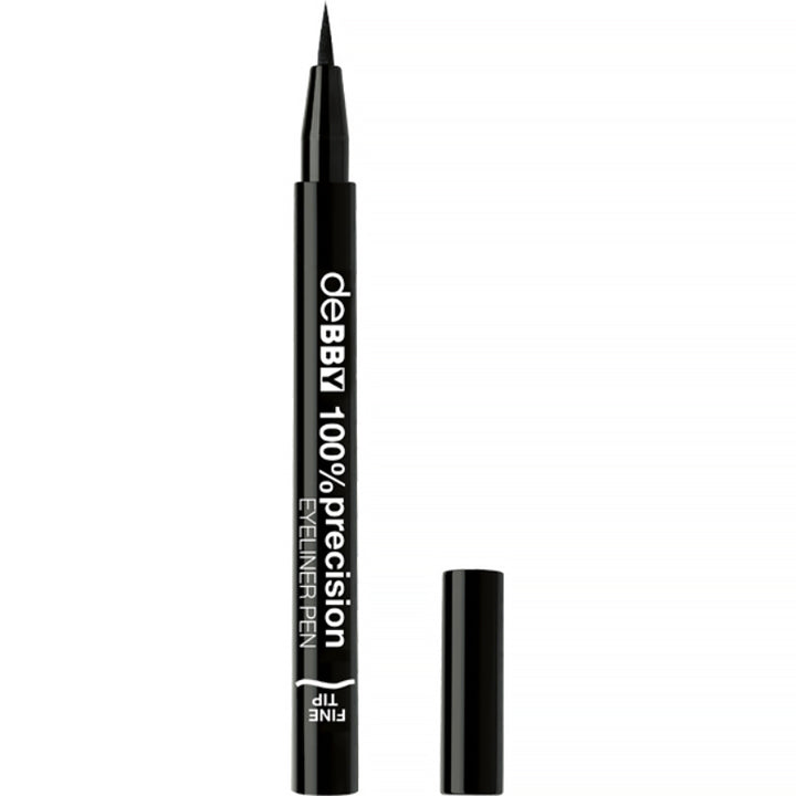 Eye pencils and eyeliners 100% PRECISION EYELINER PEN BLACK 0.8GR