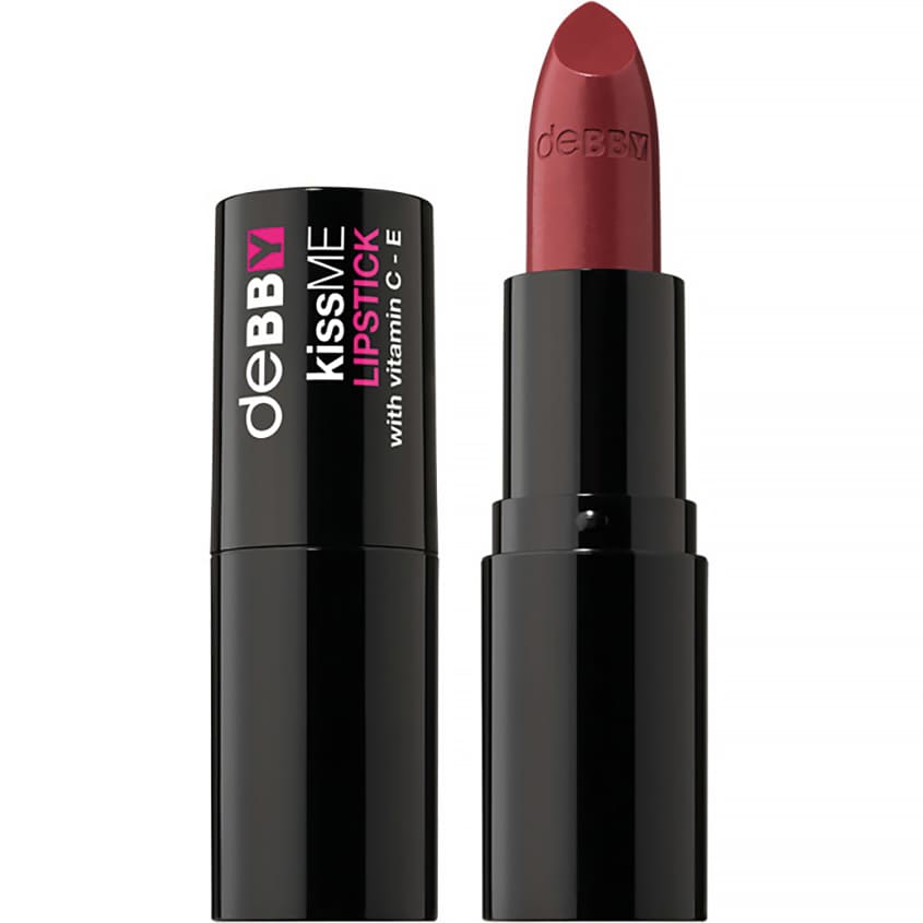 DEBBY KISS ME LIPSTICK WITH VITAMIN C - E 11 COPPER BROWN 4GR