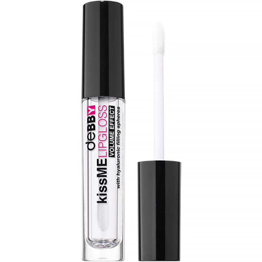 DEBBY KISS ME LIPGLOSS VOLUME EFFECT 01 TRANSPARENT 4.5GR