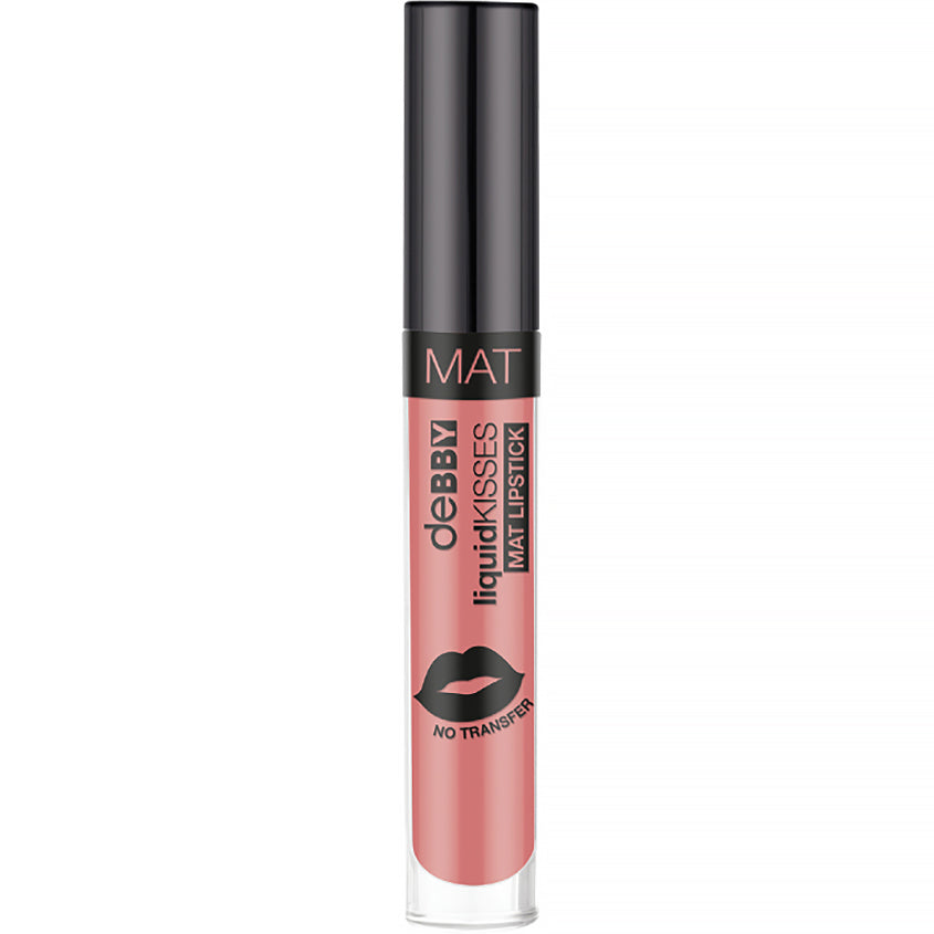 DEBBY LIQUID KISSES MAT LIPSTICK 02 SOFT NUDE 4.5GR